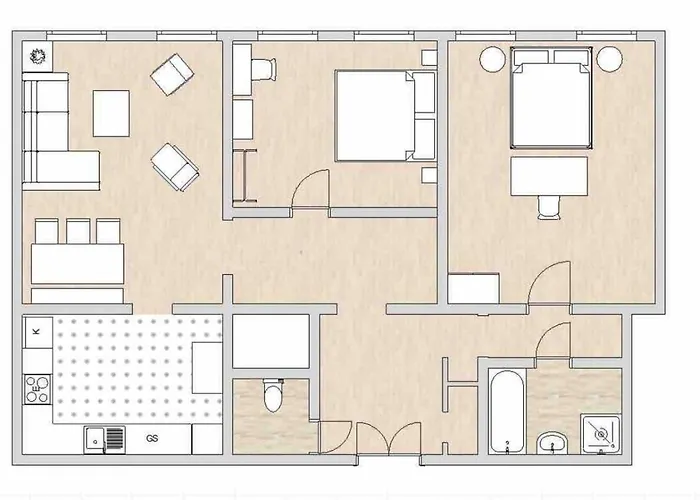 Διαμέρισμα Spacious On 3rd Floor No Elevator Βιέννη